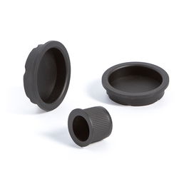 DUVER Kit Poignees Encastrees Noir Mat pour Porte Coulissante