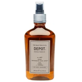 Depot 600 Body Solutions No. 607 Spray corporel rafraîchissant Menthe, Gingembre & Cardamome 200 ml