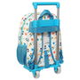 Cartable à roulettes Baby Shark Surfing Bleu Blanc 26 x 34 x 11 cm