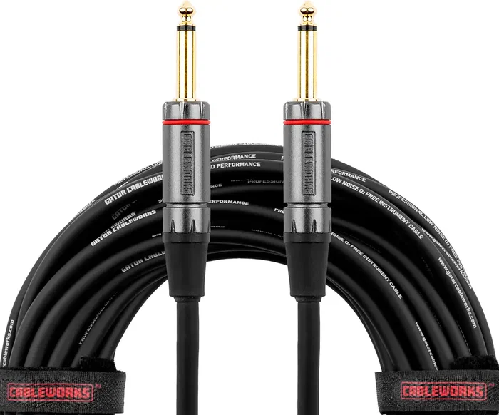CABLEWORKS Cable de instrument jack/jack - 90 cm CABLEWORKS Cable de instrument jack/jack - 90 cm