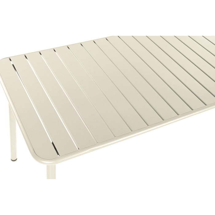 Ensemble Table + 4 Chaises Home ESPRIT Crème 140 x 70 x 75 cm Ensemble Table + 4 Chaises Home ESPRIT Crème 140 x 70 x 75 cm