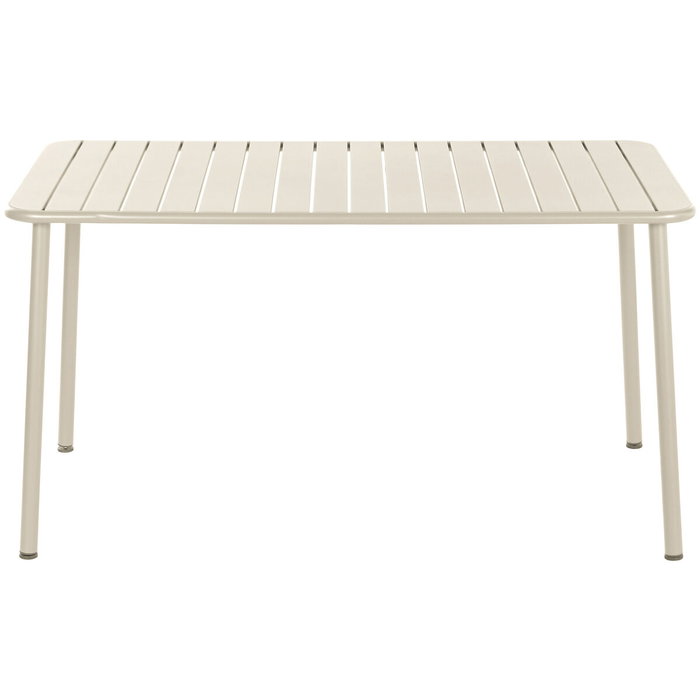 Ensemble Table + 4 Chaises Home ESPRIT Crème 140 x 70 x 75 cm Ensemble Table + 4 Chaises Home ESPRIT Crème 140 x 70 x 75 cm