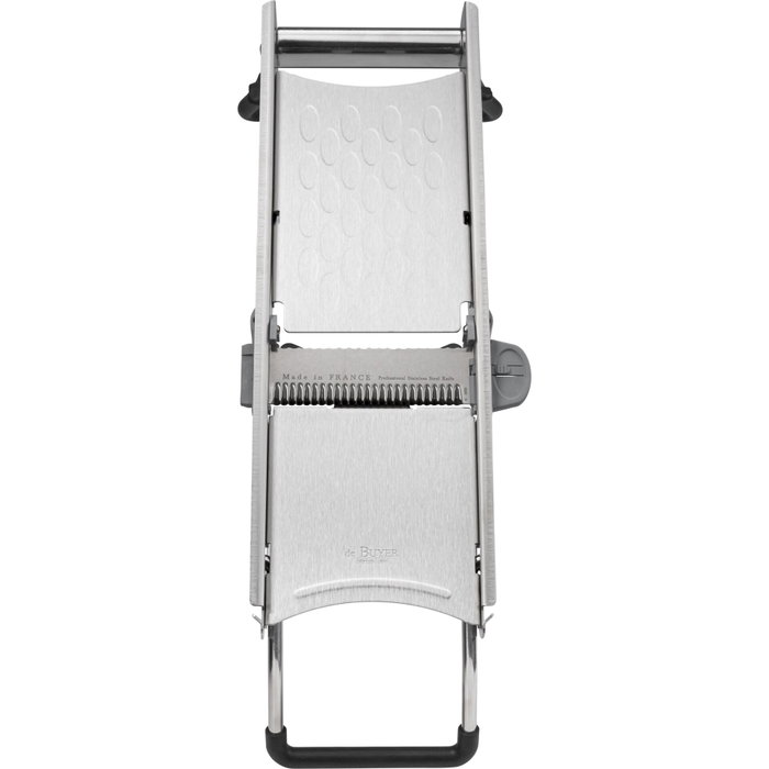 De Buyer Mandoline Revolution en acier inoxydable brossé