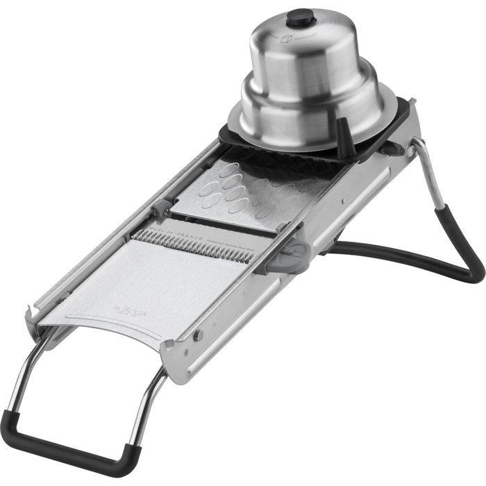 De Buyer Mandoline Revolution en acier inoxydable brossé