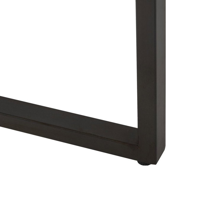 BigBuy Home Meuble d'Entrée Noir Naturel 134 x 32 x 83 cm BigBuy Home Meuble d'Entrée Noir Naturel 134 x 32 x 83 cm