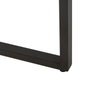 BigBuy Home Meuble d'Entrée Noir Naturel 134 x 32 x 83 cm
