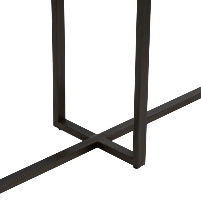 BigBuy Home Meuble d'Entrée Noir Naturel 134 x 32 x 83 cm BigBuy Home Meuble d'Entrée Noir Naturel 134 x 32 x 83 cm