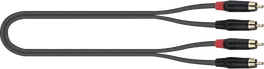 QUIKLOK Câble Audio PVC RCA(x2)-RCA(x2) - 3 m