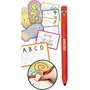 Liscianigiochi Stylo Ergonomique Montessori Pen + Fiches - Jeu Éducatif Premiers Mots pour Apprentissage et Bonne Prise en Main - À Partir de 3 Ans
