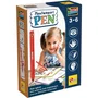 Liscianigiochi Stylo Ergonomique Montessori Pen + Fiches - Jeu Éducatif Premiers Mots pour Apprentissage et Bonne Prise en Main - À Partir de 3 Ans