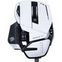 Mad Catz MR04DCINWH000-0 Souris de jeux verticale Blanc Multicouleur