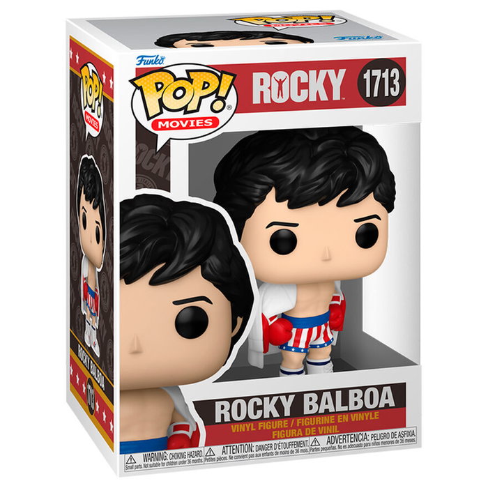 Funko Pop Rocky Balboa (Rocky IV) - Figurine Vinyle 9 cm Funko Pop Rocky Balboa (Rocky IV) - Figurine Vinyle 9 cm