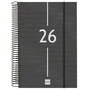 Agenda Finocam YEAR Noir 16,5 x 24,2 cm 2026