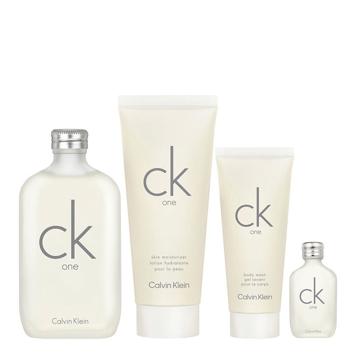 Calvin Klein CK One Coffret Eau de Toilette Unisexe 4 Pièces Calvin Klein CK One Coffret Eau de Toilette Unisexe 4 Pièces
