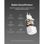 Chargeur mural Belkin WCA013KQ1MWH-B6 Blanc