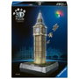 Ravensburger Puzzle 3D Big Ben avec Lumière LED, 216 pièces
