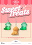 Pixar pack 3 porte-clés Sweet Treats Series 4 cm