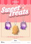 Pixar pack 3 porte-clés Sweet Treats Series 4 cm