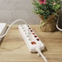 GSC Evolution Multiprise 6 prises avec multi-interrupteur, 1,5m