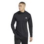 Sweat sans capuche homme Adidas Tr-Es+ 1I4Zip Noir