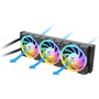 Thermaltake MAGFloe 420 Ultra AIO Liquid Cooler Black