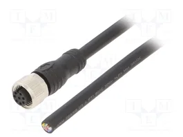 ABB Câble pour capteurs M12 8 broches droit 6m