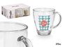 VIVALTO Tazza Vidrio Hot Coffee 370ml, Lot de 24