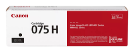 Canon 6369C002 Cartouche de toner noir 075 H BK pour imprimante Canon