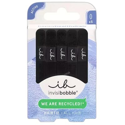 Invisibobble Ecotie Noir Lot de 5