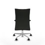 Piqueras Y Crespo Chaise de bureau Albacete confidente, mécanisme synchrone, Noir