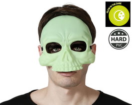 Masque Calavera Rigide Phosphorescent Halloween