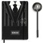 KARACTERMANIA Bloc-notes agenda Mercredi avec stylo bille - Format 23,2 x 22,4 x 2,2 cm