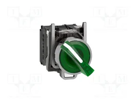SCHNEIDER ELECTRIC Commutateur rotatif Harmony XB4 22mm vert LED 230V