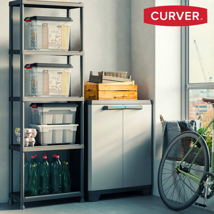 Keter Étagère de rangement Plus 75/5 - 5 tablettes - Noir