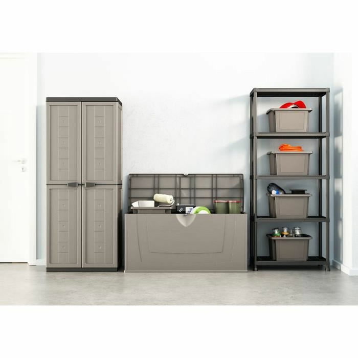 Keter Étagère de rangement Plus 75/5 - 5 tablettes - Noir