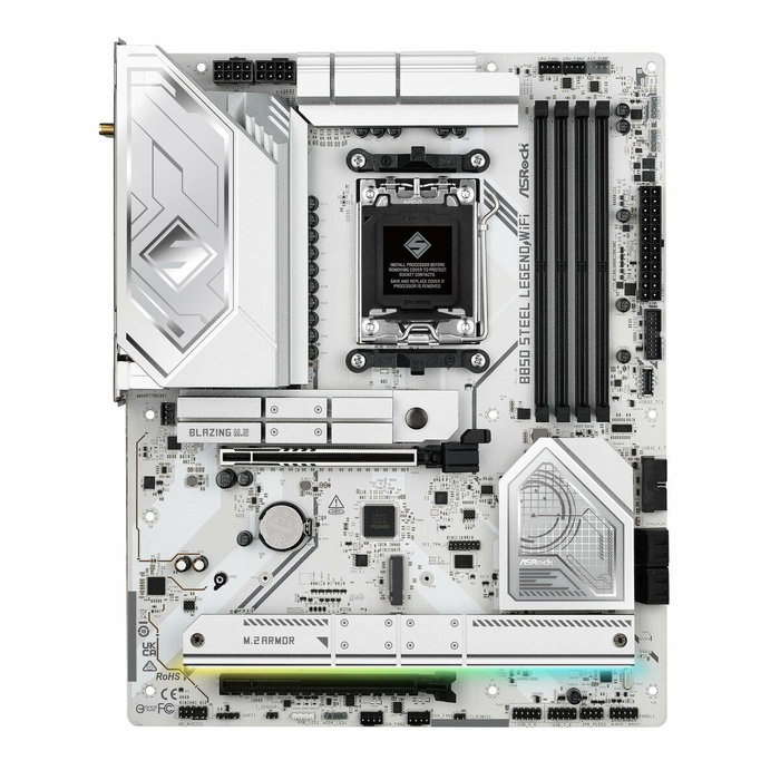 Carte Mère ASRock 90-MXBQS-A0UAYZ AMD AM5 AMD Carte Mère ASRock 90-MXBQS-A0UAYZ AMD AM5 AMD
