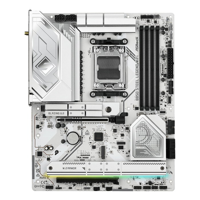Carte Mère ASRock 90-MXBQS-A0UAYZ AMD AM5 AMD Carte Mère ASRock 90-MXBQS-A0UAYZ AMD AM5 AMD