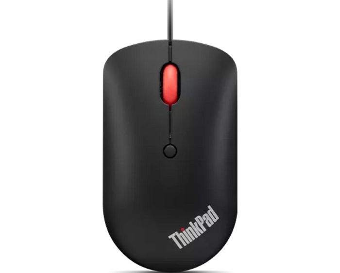 Lenovo ThinkPad Compact Souris Filaire USB-C et USB-A avec Adaptateur, 2400 DPI