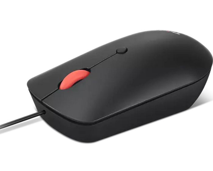 Lenovo ThinkPad Compact Souris Filaire USB-C et USB-A avec Adaptateur, 2400 DPI