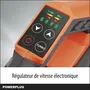 Powerplus Souffleur sur batterie 40 V, vitesse d'air 200 km/h, volume d'air 13.8 m³/min, sans batterie ni chargeur, orange/noir