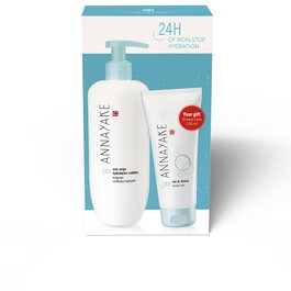 Annayake Coffret Soin Corps Hydratation 24h 2 Pièces - Crème 400ml + Gel Douche 100ml