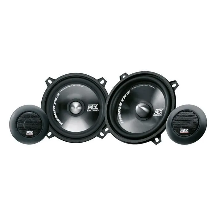 Mtx Audio TX250S - Kit 2 Haut-parleurs Voiture 2 voies 13 cm, 55W RMS, Tweeter Néodyme à Dôme Soie 25mm, Membrane Polypropylène Mtx Audio TX250S - Kit 2 Haut-parleurs Voiture 2 voies 13 cm, 55W RMS, Tweeter Néodyme à Dôme Soie 25mm, Membrane Polypropylène