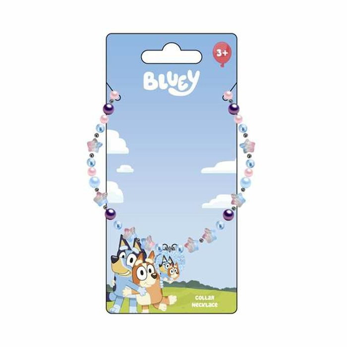 Collier Fille Bluey Bleu Collier Fille Bluey Bleu