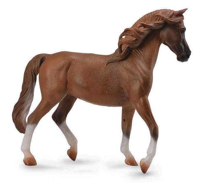 Collecta Figurine Cheval Arabe Marron - Réplique Peinte à la Main Détailée 1:12 pour Collection - 88746 Collecta Figurine Cheval Arabe Marron - Réplique Peinte à la Main Détailée 1:12 pour Collection - 88746