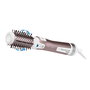 Rowenta CF9540 Brosse Chauffante Activ Care pour Cheveux, Blanc et Rose - Sécheuse Brosse à Air Chaud