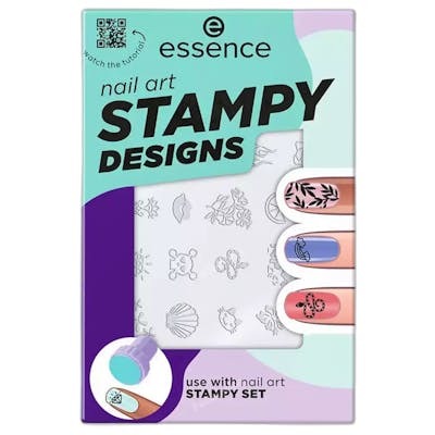 Essence STAMPY DESIGNS Modèles de stamping pour ongles, 1 u