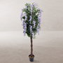 BigBuy Home Plante décorative Ciment Tissu 180 cm