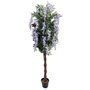 BigBuy Home Plante décorative Ciment Tissu 180 cm