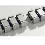 Equip Gestionnaire de Cables Deluxe pour Bureau Gris 650860