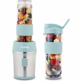 Hkoenig SMOO16 Mini Blender Bleu Pastel 570 mL